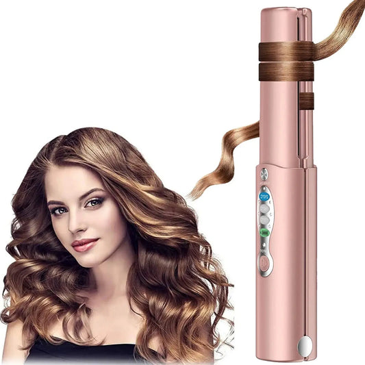 Portable Titanium Cordless Hair Straightener, Heats up in Seconds & Lasts up to 50 Minutes & USB C Rechargeable, Dual Voltage Mini Travel Flat Iron Hair Straightening for Thin Straight Fine Hair