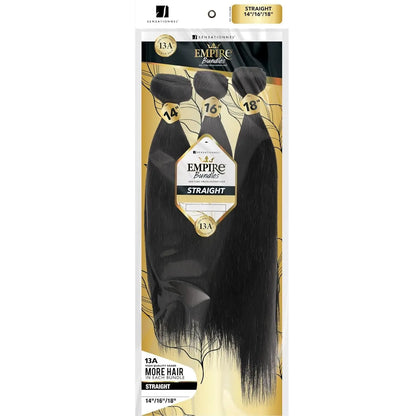 Empire Bundle Multi Weavehair - Straight 13A Human Hair Straight Style Multi Lengths - Empire Bundles Multi Straight (18 20 22 Inch, NATURAL)