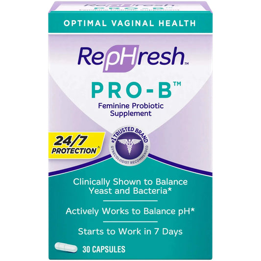 Pro-B Probiotic Feminine Supplement 24/7 Protection, 30 Ct