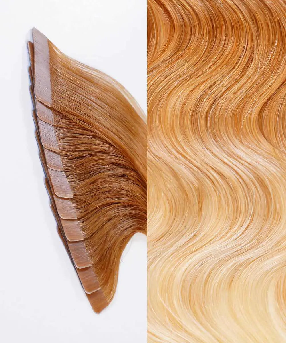 Wavy Tape-In Hair Extensions