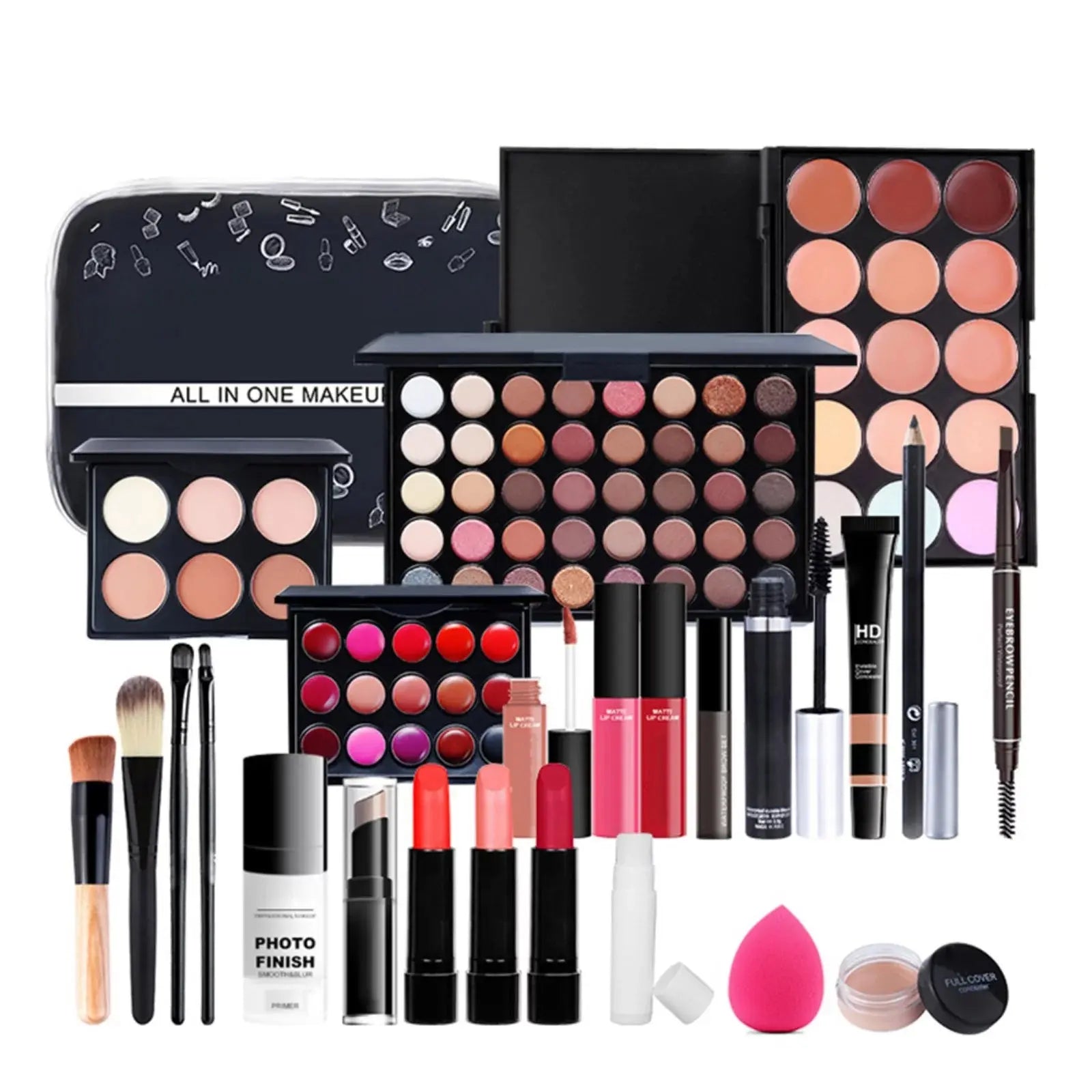 Makeup Kit All in One Makeup Kit, Multipurpose Makeup Set Full Makeup Essential Starter Kit for Beginners or Pros Makeup Gift Set for Women Full Kit