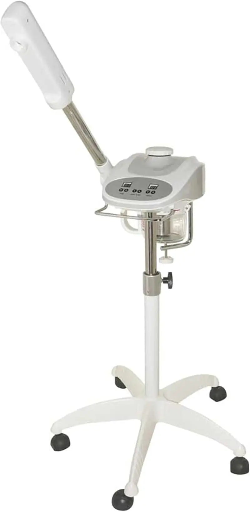 Basic Digital Ozone Facial Steamer, Facial Steamer for Esthetician, with Silent Timer, Digital Controls & Aromatherapy, Facial Steamer Professional Grade, with Stand, 20 Lbs