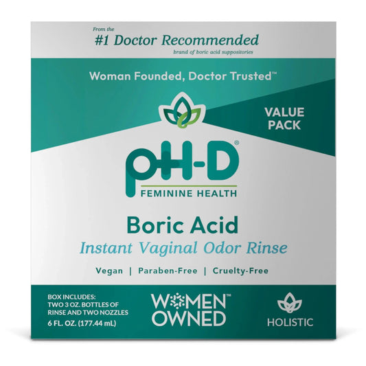 Boric Acid Instant Rinse, 6 Fl Oz (177.44 Ml), 2 Count