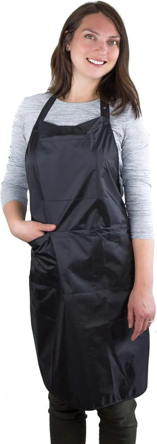 Hair Stylist Apron - Waterproof Apron Protective Coating - Nail Tech Apron Cosmetologist Apron - Grooming Apron - Salon Apron