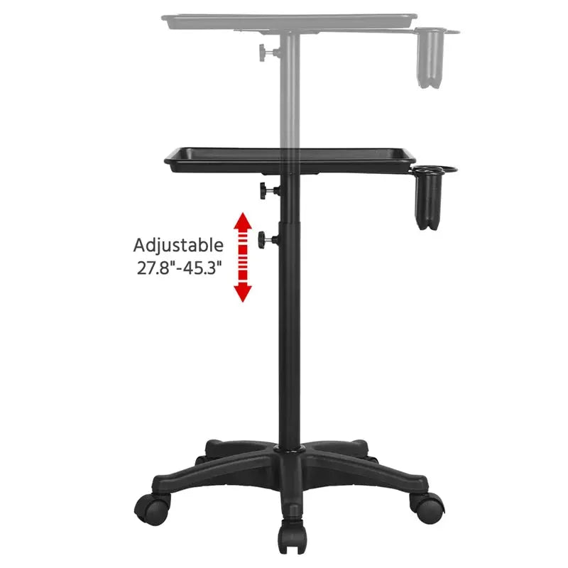 Rubio Utility Cart Salon Tray with Wheels