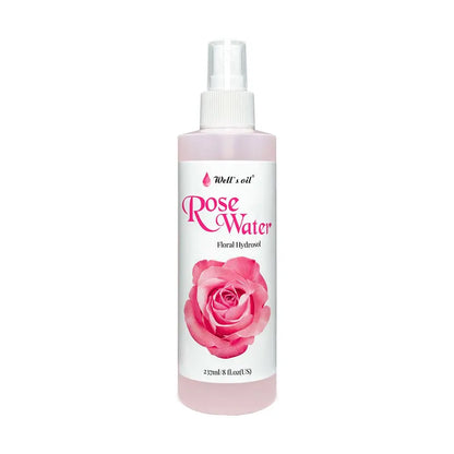 Rosewater Mist Spray (8 Fl Oz) – Hydrates, Soothes & Refreshes | 100% Natural | No Chemical | for All Skin and Hair Types