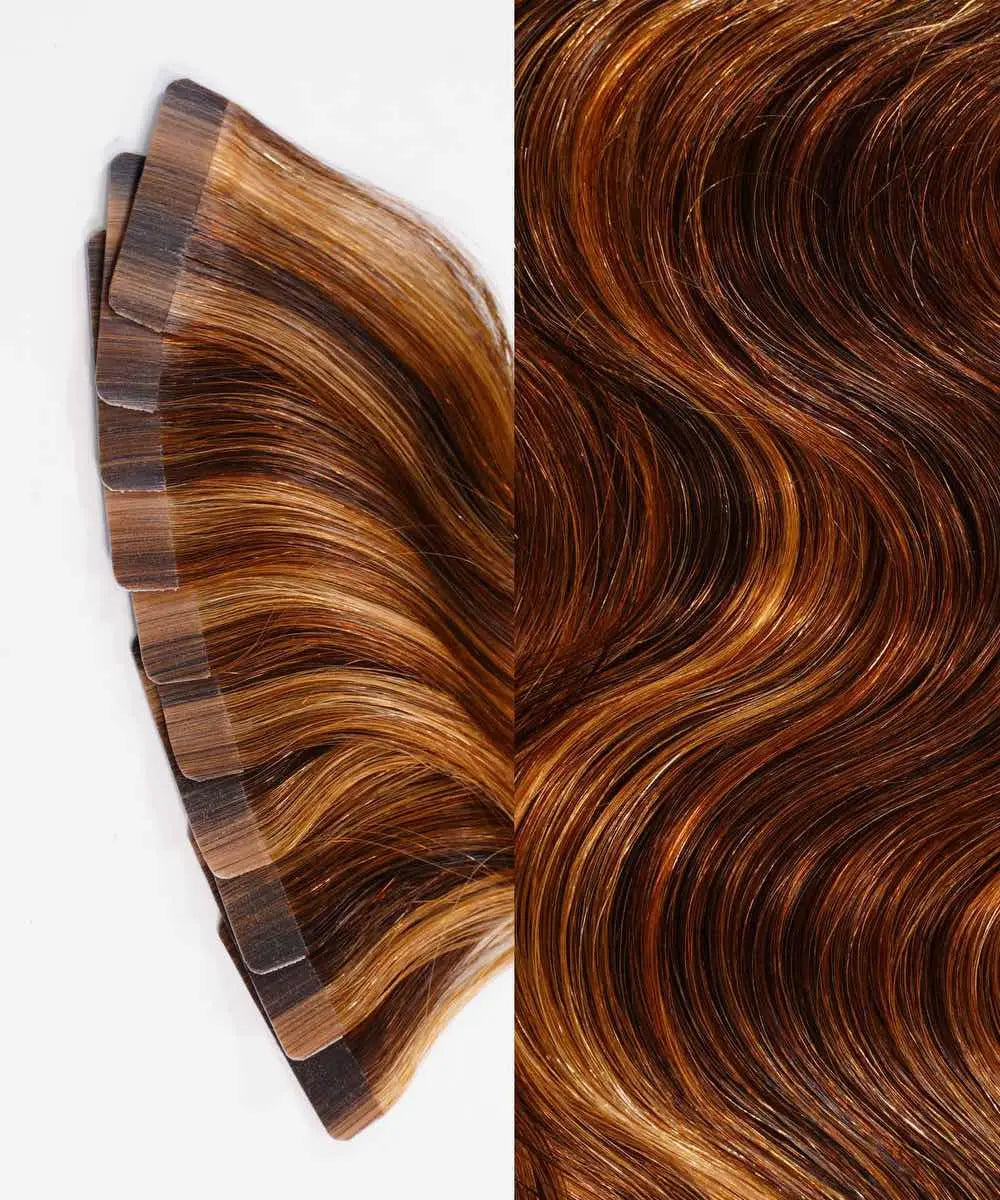 Wavy Tape-In Hair Extensions