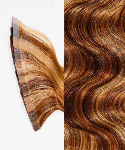 Wavy Tape-In Hair Extensions